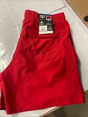 Roots Bright Red Swim Shorts
